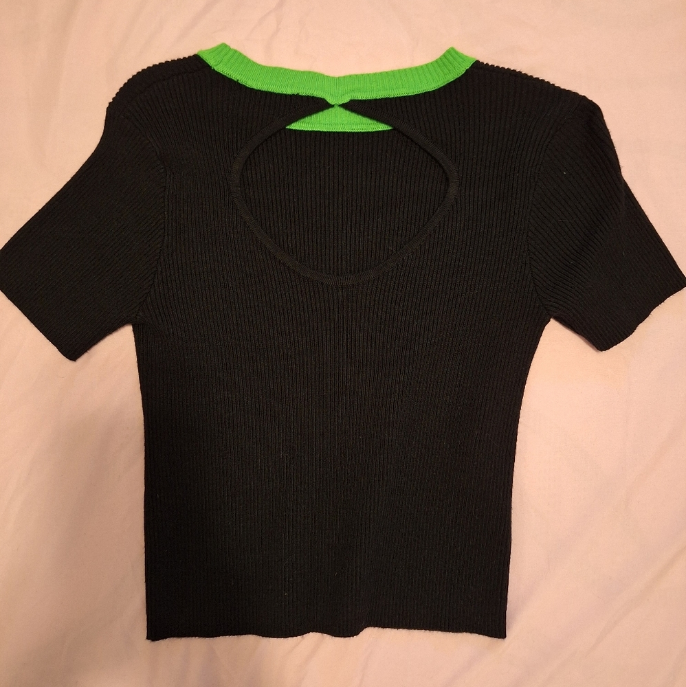 Dolls Kill Classic Hit Ribbed Tee - Picture 2 of 4